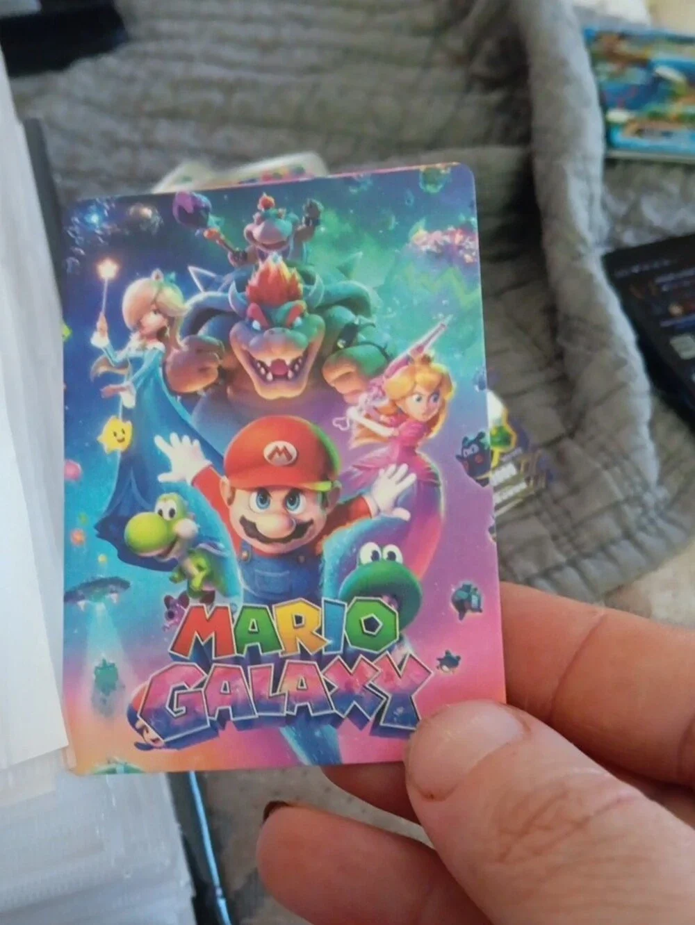 Nintendo Bowser Trading Card – Green, Red, Yellow